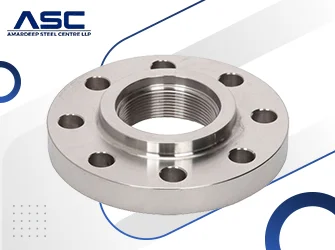 DIN 2.4858 Threaded Flanges